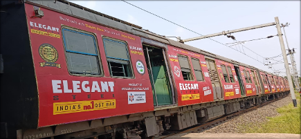 EMU Train Branding Kolkata 