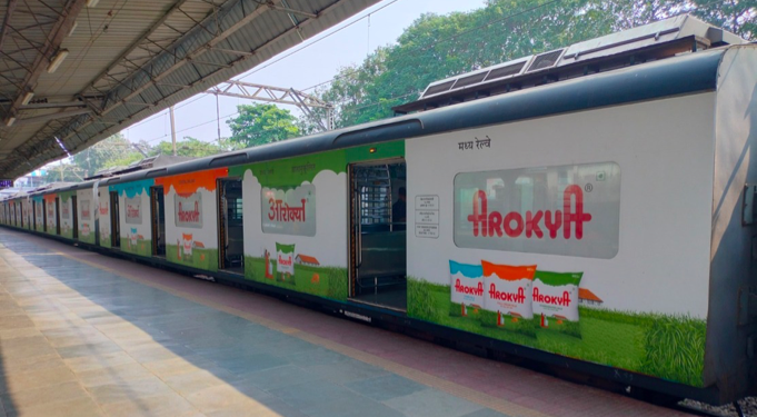 Exterior Panel Wrap Local Ac Train Mumbai (EMU)